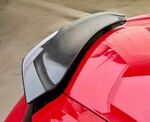 BECQUET DE COFFRE CARBONE PORSCHE BOXSTER OU CAYMAN 718 TYPE 982 (2016/2024)