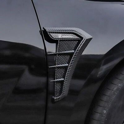 PRISES D'AIR D'AILES FACTICES FIAT 500 ABARTH / FIAT 124 SPIDER ABARTH