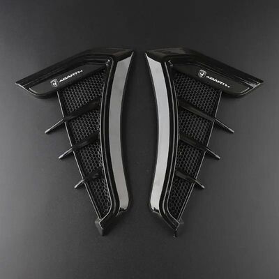 PRISES D'AIR D'AILES FACTICES FIAT 500 ABARTH / FIAT 124 SPIDER ABARTH