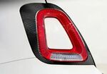 CONTOURS DE FEUX ARRIERES EN CARBONE FIAT 500 II / 500 II ABARTH (2016/2024)