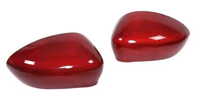 COQUES DE RETROVISEURS CARBONE FIAT 500,FIAT GRANDE PUNTO ET PUNTO EVO (2006/2024)