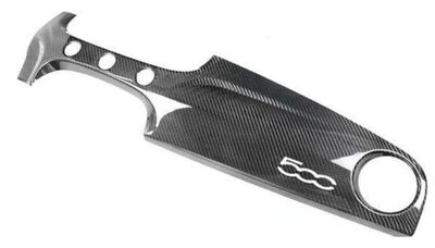 REVETEMENT DE TABLEAU DE BORD EN CARBONE POUR FIAT 500 II (2016/2024)