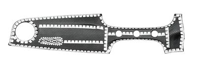REVETEMENT DE TABLEAU DE BORD EN CARBONE POUR FIAT 500 II (2016/2024)