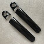 ENJOLIVEURS DE POIGNEES DE PORTES PIANO BLACK OU CARBONE LOOK AUDI TT 8N (1998/2006) AUDI TT 8J (2006/2014)