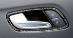 ENJOLIVEURS DE POIGNEES DE PORTES INTERIEURES CARBONE LOOK AUDI TT 8J (2006/2014)