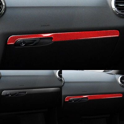 ENJOLIVEUR DE PORTE DE BOITE A GANT CARBONE LOOK AUDI TT 8J (2006/2014)