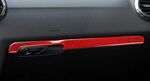 ENJOLIVEUR DE PORTE DE BOITE A GANT CARBONE LOOK AUDI TT 8J (2006/2014)