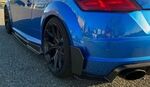PERFORMANCE FLAPS DE PARE CHOC ARRIERE EN CARBONE AUDI TT 8S S LINE,TTS OU TT RS PHASE 1 (2015/08-2018)