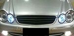 CALANDRE SANS SIGLE MERCEDES CLK 209 (2002/2009 )