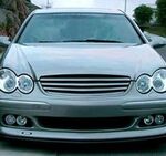 CALANDRE SANS SIGLE MERCEDES CLK 209 (2002/2009 )