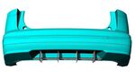 DIFFUSEUR ARRIERE (RAJOUT CENTRAL) SKODA ENYAQ "DTM LOOK" (2020/2024)