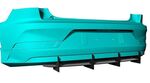 DIFFUSEUR DE PARE CHOC ARRIERE POLESTAR 2 "DTM LOOK" (2020/2024)