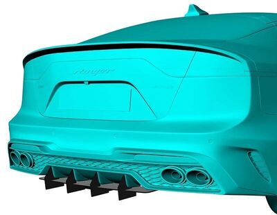 RAJOUTS DE DIFFUSEUR ARRIERE KIA STINGER GT LINE CNC "DTM LOOK" (2017/2023)