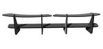 DIFFUSEUR DE PARE CHOC ARRIERE (RAJOUT CENTRAL) MAZDA CX-3 CNC "DTM LOOK" (2014/2024)