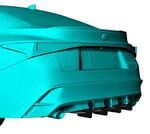 DIFFUSEUR ARRIERE (RAJOUT CENTRAL EN 2 PARTIES) LEXUS IS-F SPORT "DTM LOOK" (2021/2022)
