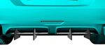DIFFUSEUR ARRIERE (RAJOUT CENTRAL EN 2 PARTIES) BMW Z4 G29 M40I CNC "DTM LOOK" (2019/2024)
