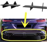 DIFFUSEUR ARRIERE (RAJOUT CENTRAL EN 2 PARTIES) BMW Z4 G29 M40I CNC "DTM LOOK" (2019/2024)