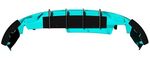 DIFFUSEUR ARRIERE (RAJOUT CENTRAL EN 3 PARTIES) RENAULT MEGANE IV GT "DTM LOOK" (2014/2016)