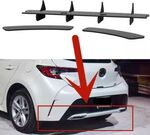 DIFFUSEUR ARRIERE (RAJOUT CENTRAL ET RAJOUTS LATERAUX) TOYOTA COROLLA X12 E210 CNC "DTM LOOK" (2018/2021)