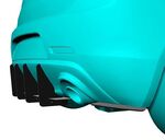 DIFFUSEUR ARRIERE (RAJOUT CENTRAL ET RAJOUTS LATERAUX) ALFA ROMEO GIULIETTA CNC "DTM LOOK" (2010/2020)