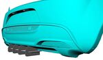 DIFFUSEUR ARRIERE (RAJOUT CENTRAL) ALFA ROMEO MITO CNC "DTM LOOK" (2008/2014)