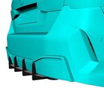 DIFFUSEUR ARRIERE (RAJOUT CENTRAL EN 2 PARTIES) BMW SERIE 1 F70 STANDARD PHASE 1 CNC "DTM LOOK" (10-2024+)