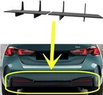 DIFFUSEUR ARRIERE (RAJOUT CENTRAL EN 2 PARTIES) BMW SERIE 1 F70 STANDARD PHASE 1 CNC "DTM LOOK" (10-2024+)