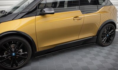 JEU DE BAS DE CAISSE (RAJOUTS EN ABS)  BMW I3 / I3S PHASE 2 (2017/2022)