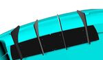 DIFFUSEUR ARRIERE (RAJOUT CENTRAL EN 2 PARTIES) BMW SERIE 1 E82/E88 COUPE/CABRIOLET PACK M CNC "DTM LOOK" (2007/2013)