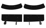 DIFFUSEUR ARRIERE (RAJOUT CENTRAL EN 3 PARTIES) BMW SERIE 1 F20 PACK M CNC "DTM LOOK" (2011/2019)