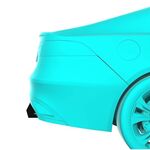 DIFFUSEUR ARRIERE (RAJOUT CENTRAL) JAGUAR XF SEDAN OU SW CNC  "DTM LOOK" (2020/2024)