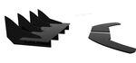 DIFFUSEUR ARRIERE (RAJOUT CENTRAL ET SPLITTERS LATERAUX) PEUGEOT 308 II PHASE 1 CNC "DTM LOOK" (2013/06-2017)