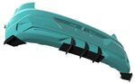 DIFFUSEUR DE PARE CHOC ARRIÈRE (RAJOUT CENTRAL ET SPLITTERS LATERAUX) RENAULT MEGANE V E-TECH PHASE 1 CNC "DTM LOOK" (2022+)