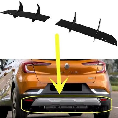 DIFFUSEUR ARRIERE (RAJOUT CENTRAL EN 3 PARTIES) RENAULT CAPTUR II E-TECH PHASE 1 "DTM LOOK" (2019/2023)