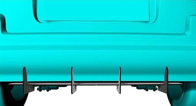DIFFUSEUR ARRIERE (RAJOUT CENTRAL EN 2 PARTIES) CITROEN C3 III STANDARD (2017/2024)