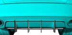 DIFFUSEUR ARRIERE (RAJOUT CENTRAL) AUDI RS5 8T2 CNC "DTM LOOK" (2012/2015)