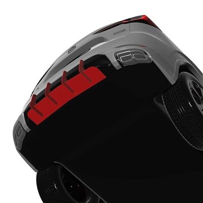 DIFFUSEUR DE PARE CHOC ARRIERE (RAJOUT CENTRAL) MAZDA CX-60 CNC "DTM LOOK" (2021/2024)