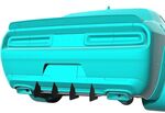 DIFFUSEUR ARRIERE (RAJOUT CENTRAL EN 2 PARTIES) DODGE CHALLENGER CNC (2015/2024)