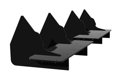 DIFFUSEUR ARRIERE (RAJOUT CENTRAL EN 2 PARTIES) DODGE CHALLENGER CNC (2015/2024)