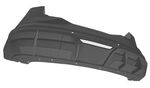 DIFFUSEUR ARRIERE (RAJOUT CENTRAL EN 2 PARTIES) FORD MUSTANG MACH-E "DTM LOOK" (2021/2024)