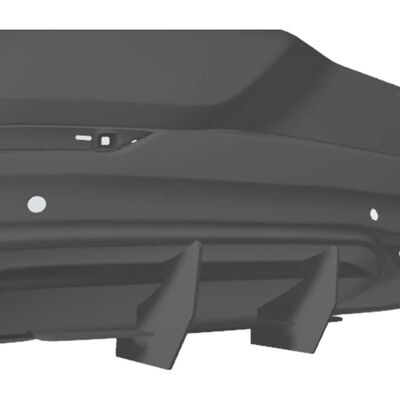 DIFFUSEUR ARRIERE (RAJOUT CENTRAL EN 2 PARTIES) FORD MUSTANG MACH-E "DTM LOOK" (2021/2024)