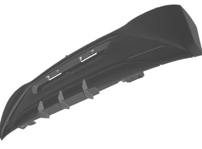 DIFFUSEUR ARRIERE (RAJOUT CENTRAL) TOYOTA AYGO II "DTM LOOK" (2014/2019)
