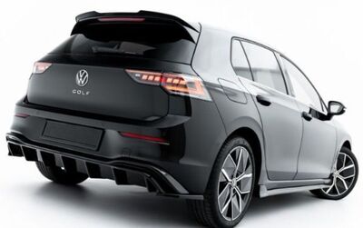 DIFFUSEUR DE PARE CHOC ARRIERE VW GOLF VIII STANDARD PHASE 2  "DTM LOOK" (2024+)