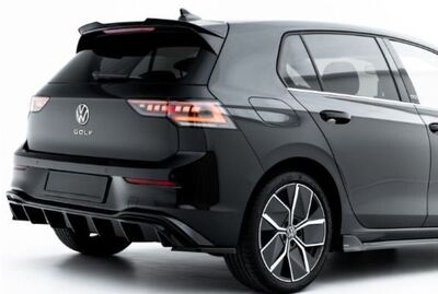 DIFFUSEUR DE PARE CHOC ARRIERE VW GOLF VIII STANDARD PHASE 2  "DTM LOOK" (2024+)