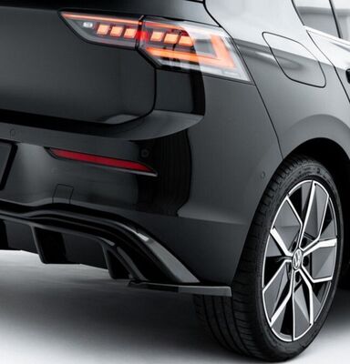 DIFFUSEUR DE PARE CHOC ARRIERE VW GOLF VIII STANDARD PHASE 2  "DTM LOOK" (2024+)