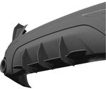 DIFFUSEUR ARRIERE (RAJOUT CENTRAL) ALFA ROMEO STELVIO CNC "DTM LOOK" (2017/2022)