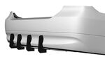 DIFFUSEUR ARRIERE (RAJOUT CENTRAL) BMW SERIE 3 E92/E93 STANDARD PHASE 1 CNC "DTM LOOK" (2006/2009)