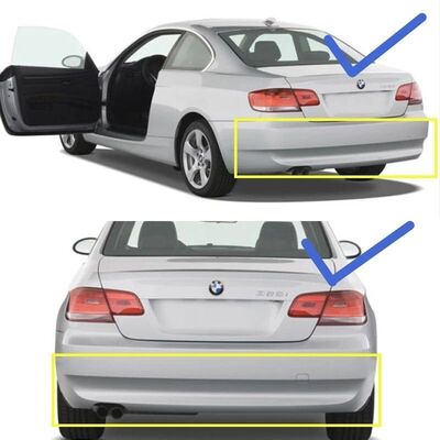 DIFFUSEUR ARRIERE (RAJOUT CENTRAL) BMW SERIE 3 E92/E93 STANDARD PHASE 1 CNC "DTM LOOK" (2006/2009)