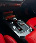 ENJOLIVEUR DE CONSOLE CENTRALE CARBONE LOOK BMW SERIE 1 F40 (2019/2024) BMW SERIE 2 F44 (2019/2024)