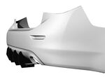 DIFFUSEUR ARRIERE (RAJOUT CENTRAL) INFINITI Q50 STANDARD CNC "DTM LOOK" (2013/2017)